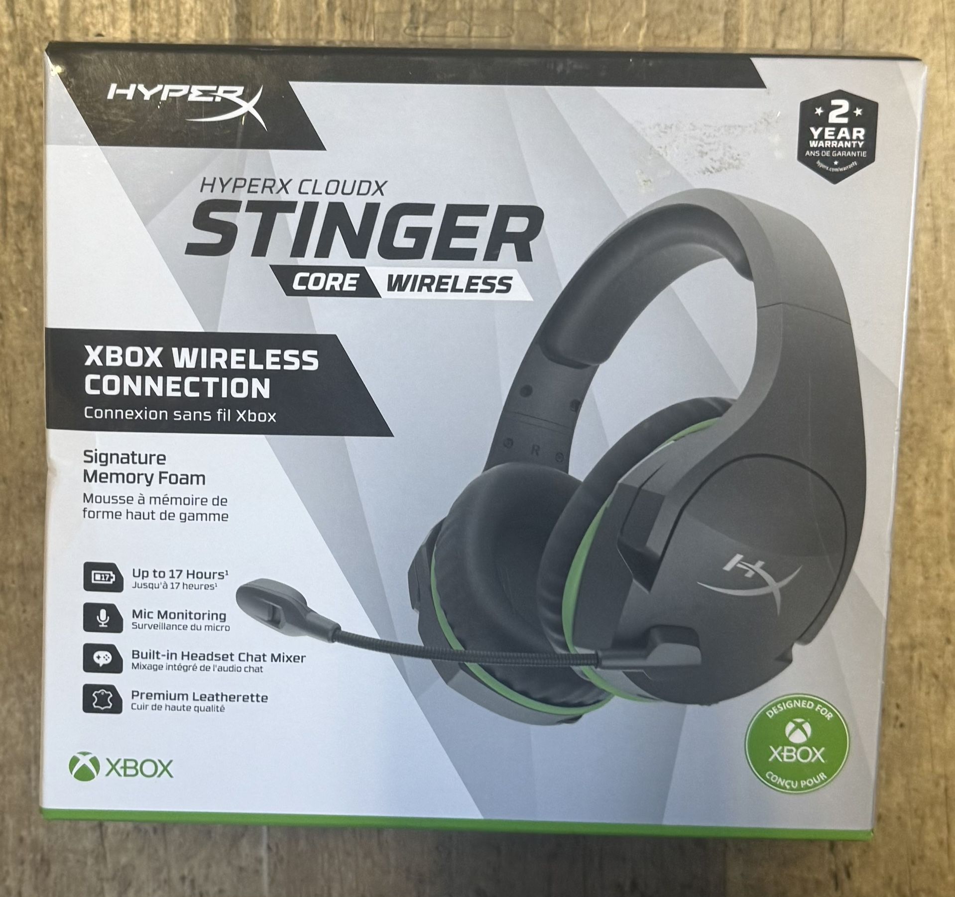 HyperX Cloud Stinger Core Wireless Gaming Headset for Xbox Series X S/Xbox One