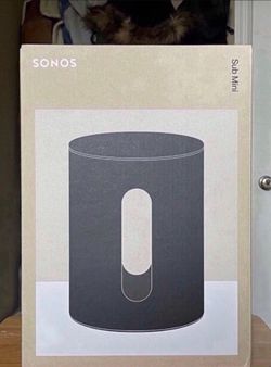 Sonos Subwoofer Mini (Black) Brand New Sealed Warranty Included