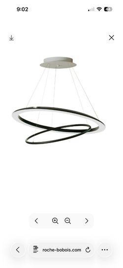 Roche Bobois Oo2 Hanging Chandelier Light Fixture