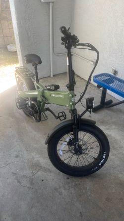 Foldable Electric Utility Bike  XP4 Tempest Green  eBike Foldable Electric Utility Bike  XP4 Pine Green eBike