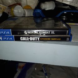 Playstation 4 Games $15.00 FOR Both 