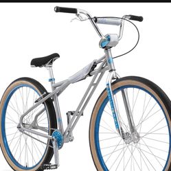 SE RACING QUADANGLE BRAND NEW NEVER OPENED 29” SILVER PK RIPPER FLYER GT BMX CUPRI BOX SUPER73 THRONE 