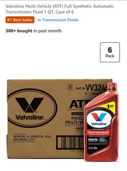 Valvoline MaxLife Multi-Vehicle Full Synthetic ATF – Case of 6