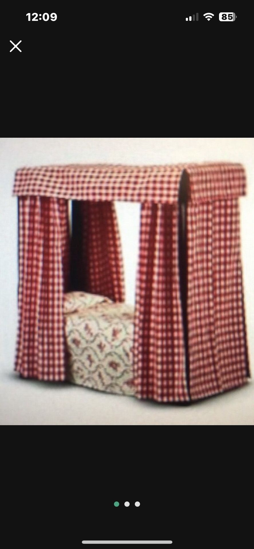 American Girl Doll Felicity Canopy Bed New In Box