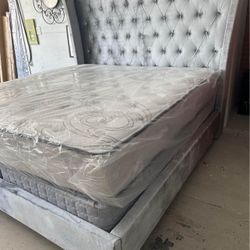 New Bedframe In Box 📦 Queen/ King / Full Available limited stock Finance Available No Credit Needed 