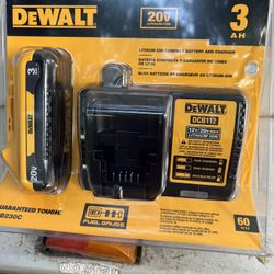 Dewalt Charger And A 3.0battery 