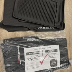 Full Set 2024-2026 Toyota Tacoma Carpet Floor Mats 