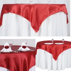 Red Table Overlay