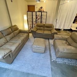 Leather Set-Will Deliver