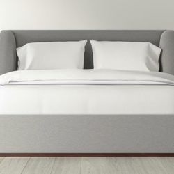 Saatva Cassis Queen Bed (Slate) ❤️