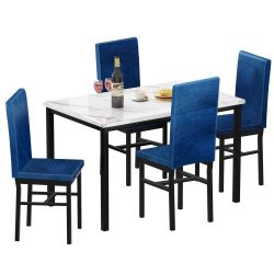 5 Piece Dining Table Set 