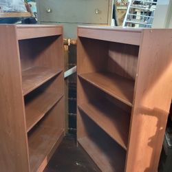 Pair of Small Cheap Bookshelves