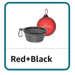 Collapsible Dog Bowls, 2 Pack 11oz Portable Dog Travel Bowls