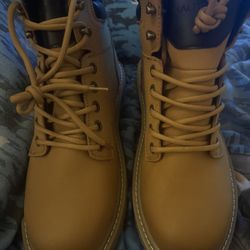 Nautica men's steel toe work boots 