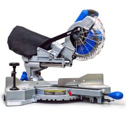 Kobalt Compact 7-1/4-in 10-Amp Single Bevel Sliding Compound Corded Miter Saw