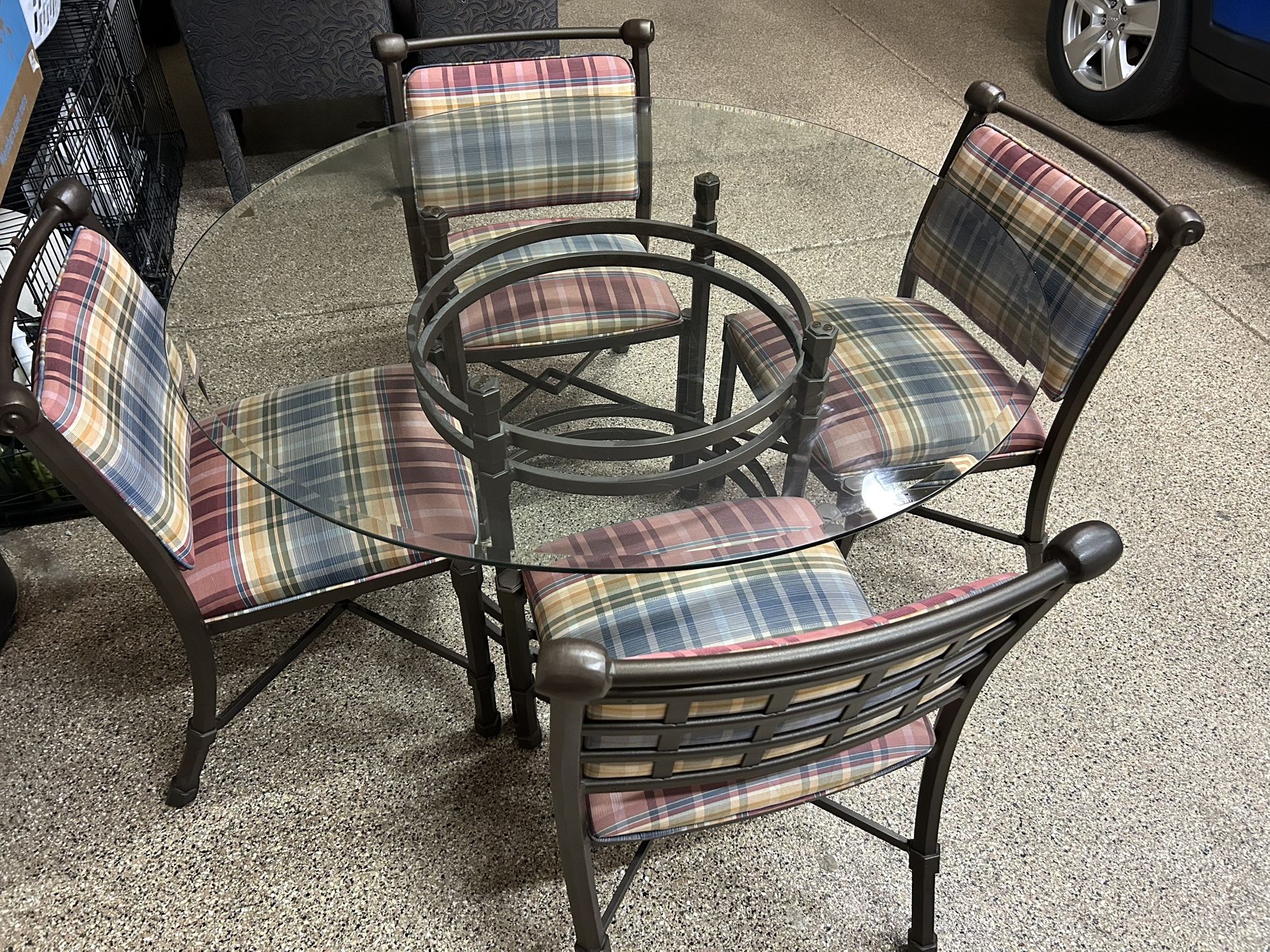 Dining Table With Four Chairs