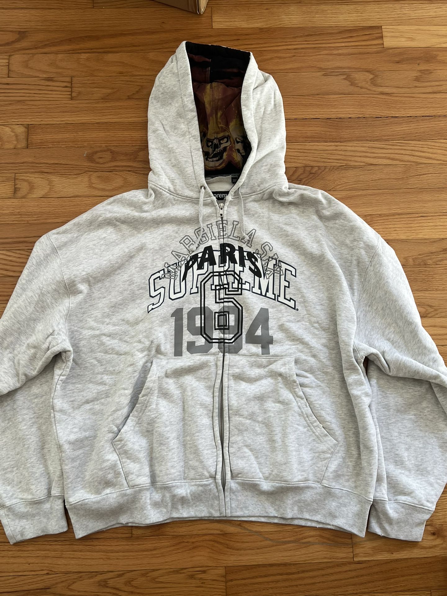 Supreme x Maison Margiela Zip Up Hoodie