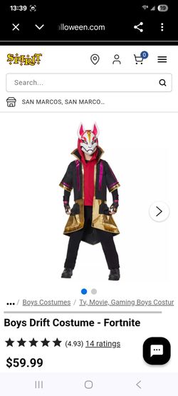 Boys Drift Costume - Fortnite XL