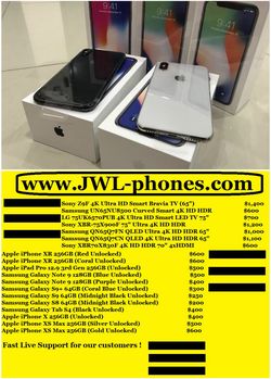 ^.^ iPHONES X,XS,XR ^.^ 199$