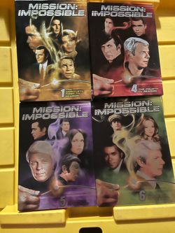 Mission: Impossible: Season 1 ,4,5,6 TV Series (1(contact info removed)) (DVD)