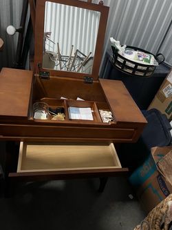 Wood Vanity