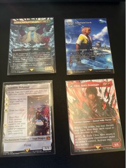 Mtg final fantasy cards
