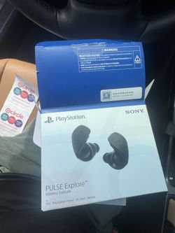 Black Ps5 Ear Buds