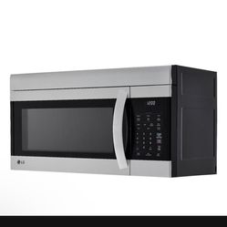 LG 1.7-cu ft 1000-Watt Over-the-Range Microwave with Sensor Cooking (Stainless Steel)