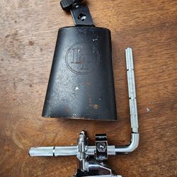 Lp Cowbell With DW Bass Drum Mount