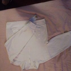Girls White Sweatshirt Size 8 New
