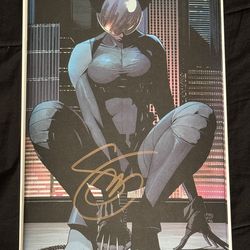 ABSOLUTE BATMAN #13-SIGNED BY SNYDER-w/COA-NM-2ND PRINT