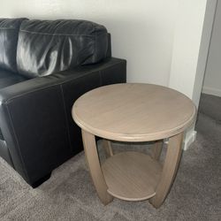 2 Rounded End Tables