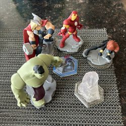 Lot Of 5 Avengers Disney Infinity Figures