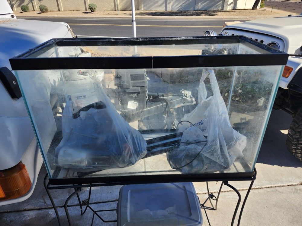 40 Gallon Fish Tank And Stand