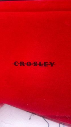 Crosley Red Velvet Carrying Case
