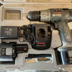 Ryobi Cordless Drill