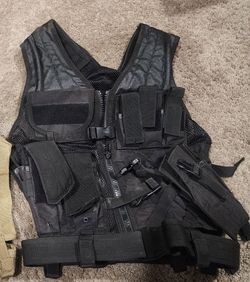 Tactical MOLLE Vest black