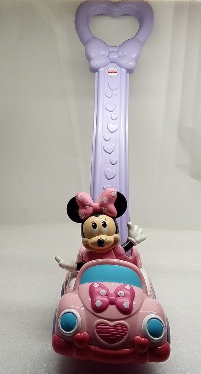 Fisher Price Disney's Minnie Mouse Push Along 2013 Mattel.