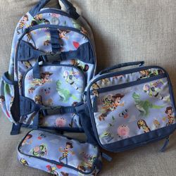 Pottery Barn kids Toy Story Backpack