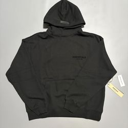 Essentials Fear Of God Black Hoodie