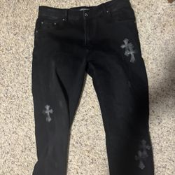 chrome hearts jeans