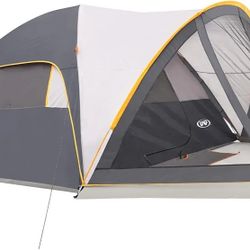 UNP 6-Person Camping Tent Waterproof Windproof