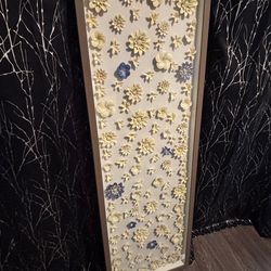 Shadowbox flower art brand NEW