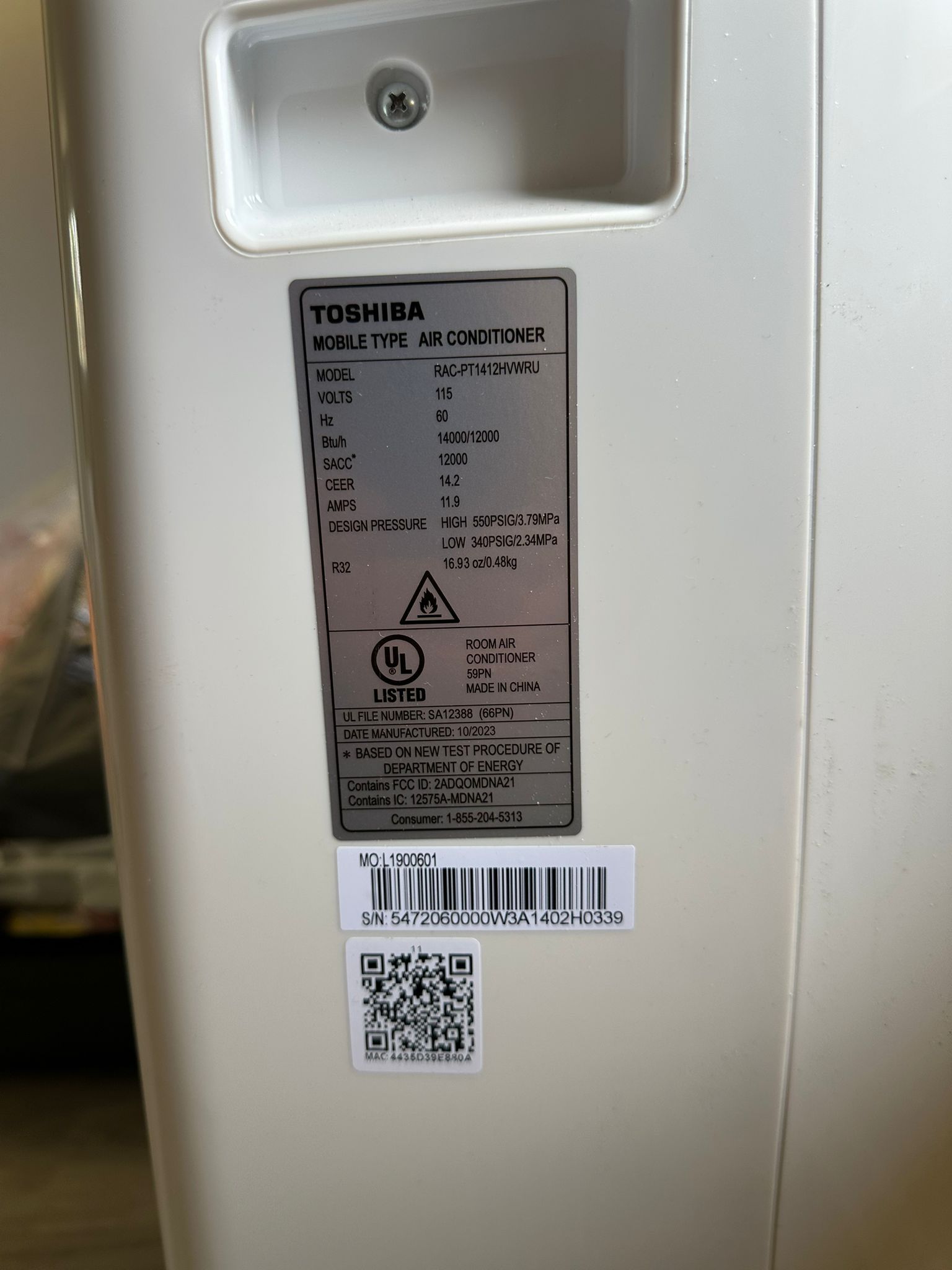 AC/ air-conditioning Unit / Aire Acondicionado