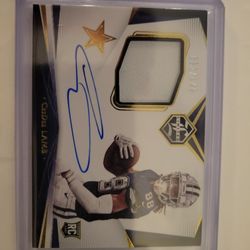 2020 Limited RC ROOKIE Patch Auto Ceedee Lamb Auto #/149