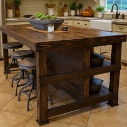 Custom Designed Kitchen Islands.