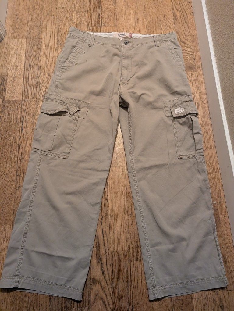 Vintage Tan Levi's Cargo Pants