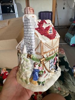 Fitz & Floyd Christmas house