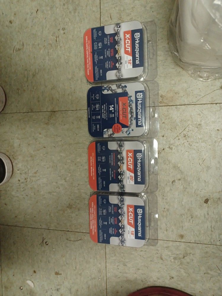 Choice Husqvarna X Cut Chainsaw Chains