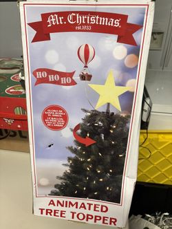 Animated tree topper